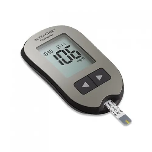 kit accu-chek performa monitor de glicemia + 10 tiras + 10 lancetas