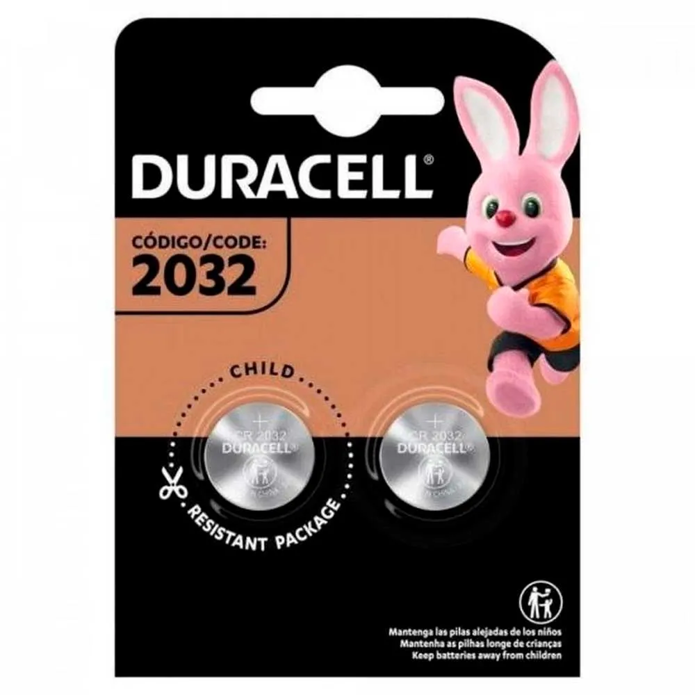 Pilha Moeda Duracell Cr2032 2 Unidades