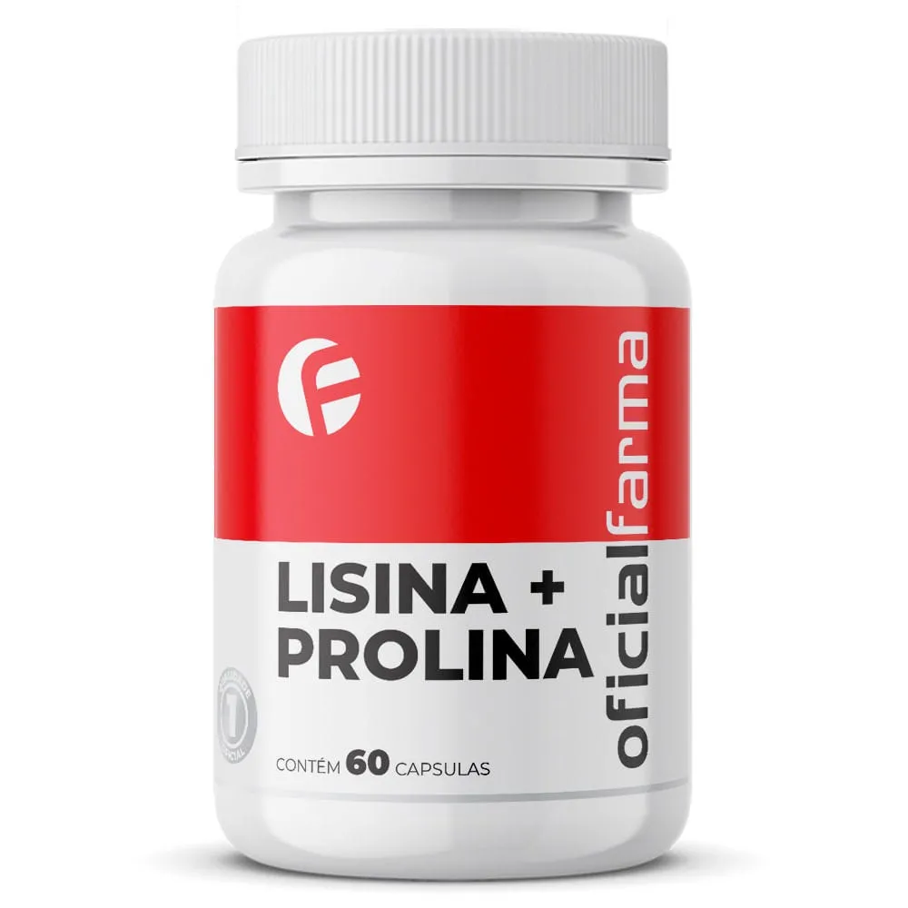 Lisina + Prolina 60 Cápsulas