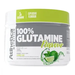100% Glutamina Flavour Limão - Atlhetica 200g