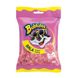 Bala Bubbaloo Patinhas Sabor Tutti-Frutti 75g