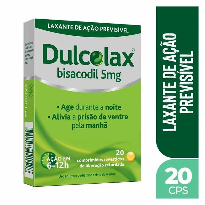 Dulcolax 5Mg Sanofi Com 20 Drágeas