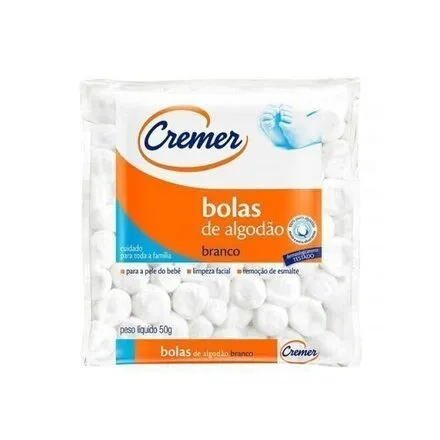 Algodão Hidrófilo Cremer Caixa 50G