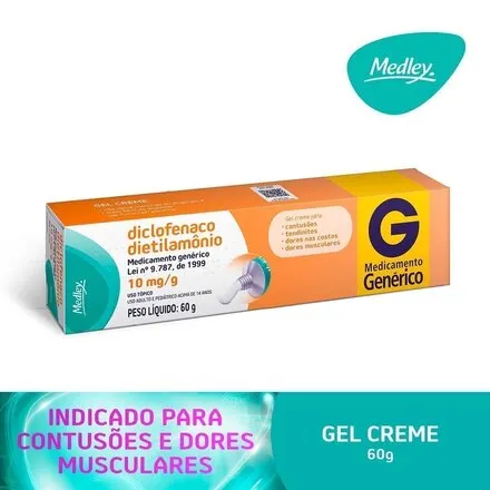DICLOFENACO DIETILAMONIO GEL 60G
