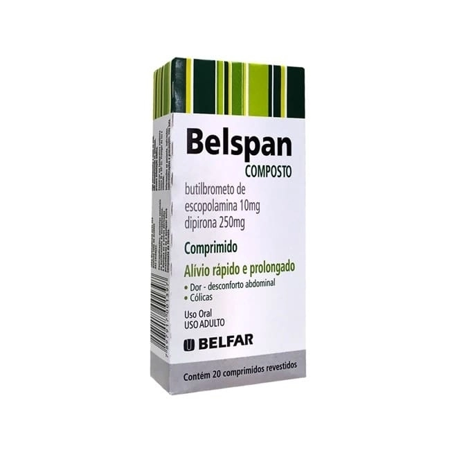 Belspan Composto 20 Comprimidos
