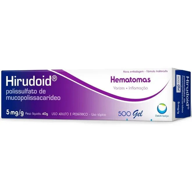 Hirudoid 500MG Em Gel Com 40g