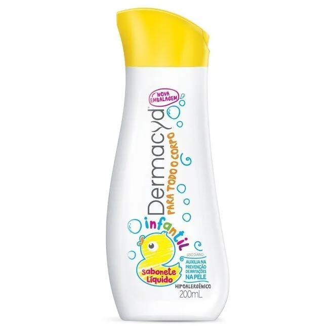 Sabonete Líquido Infantil Dermacyd Frasco 200Ml