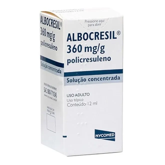 Albocresil Policresuleno 360mg/g Solução 12ml - TAKEDA