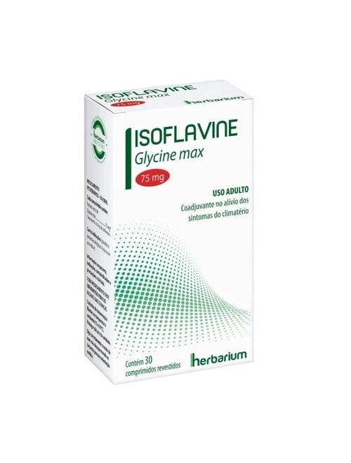 Isoflavine 75Mg Herbarium Caixa Com 30 Comprimidos