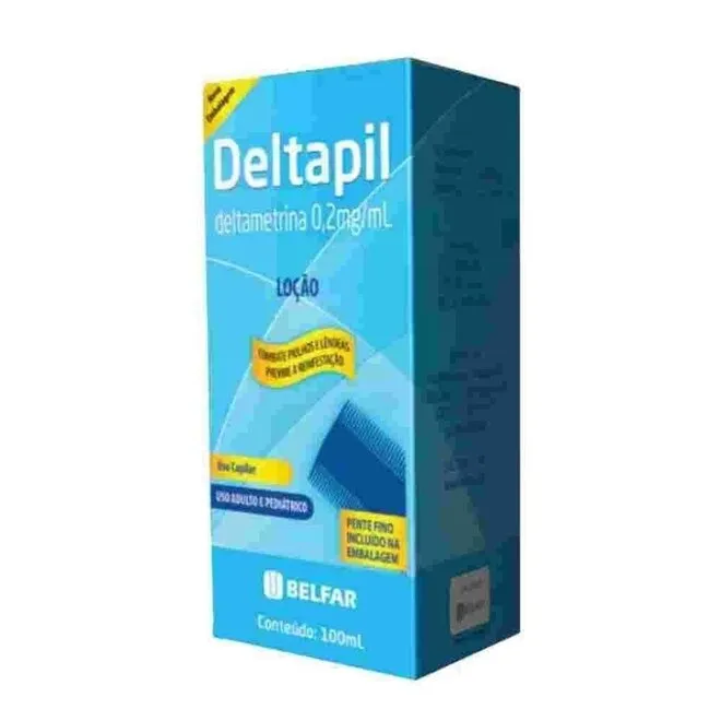 Loção Deltapil Belfar Embalagem 100 Ml