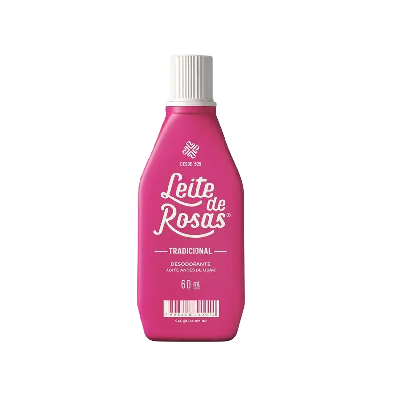 Leite de rosas trad pequeno 60ml