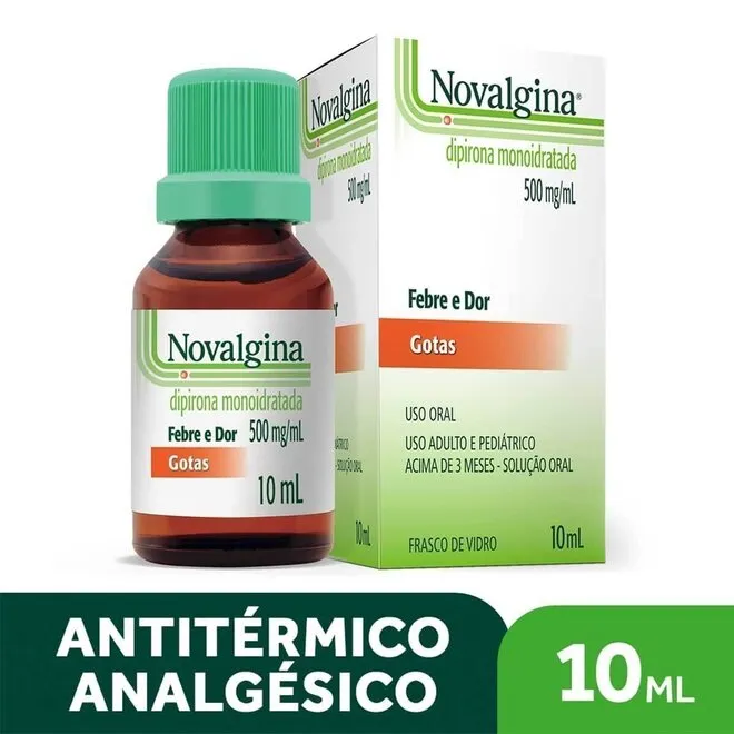 Novalgina Gotas Sanofi Com 10Ml
