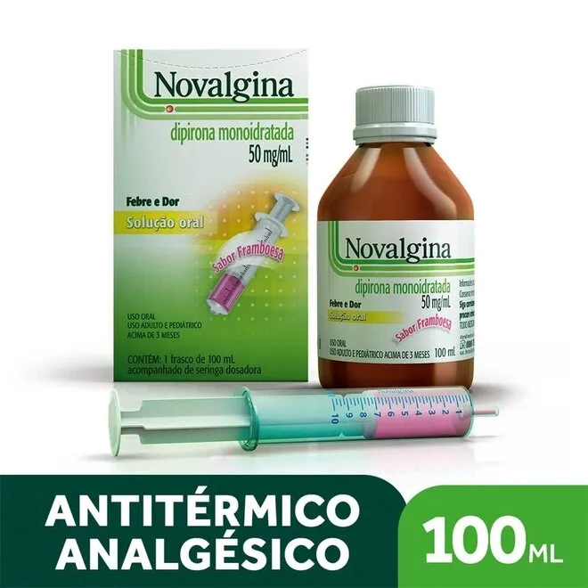 Novalgina 50MG Com 100ml