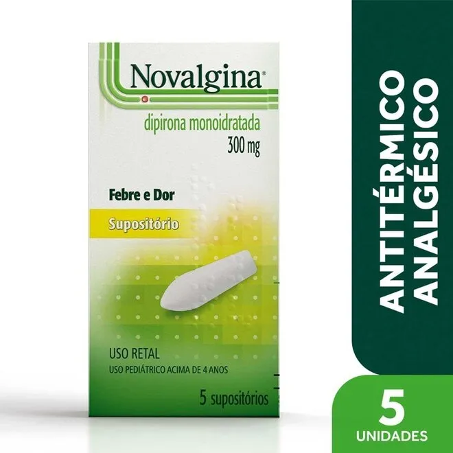 NOVALGINA 300MG INF C/5SUP (SAO)