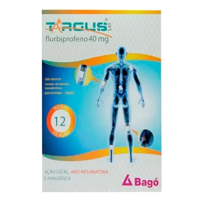 Targus Lat 40mg 10 Adesivos Transdérmicos -LABORATÓRIOS BAGÓ