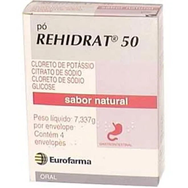 Rehidralin Natural 4 envelopes 7,65g - SUPERA