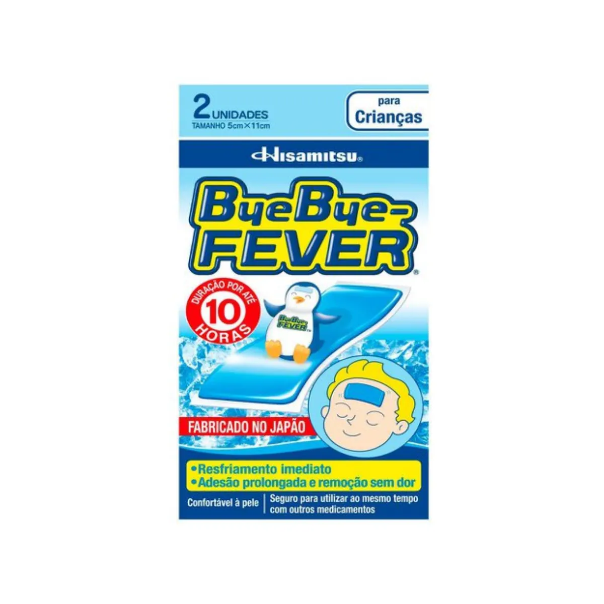 bye bye fever crianca 2unid