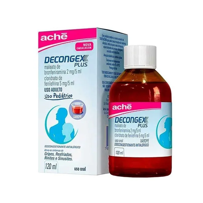 Decongex Plus Expectorante Com 120ml