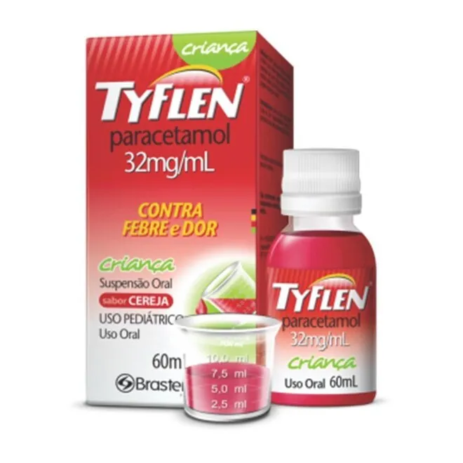 TYFLEN CRIANCA CEREJA 60ML (BTP)