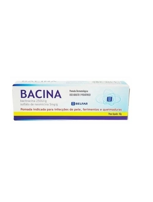 BACINA POMADA 5MG+250UI 10G (BEL)