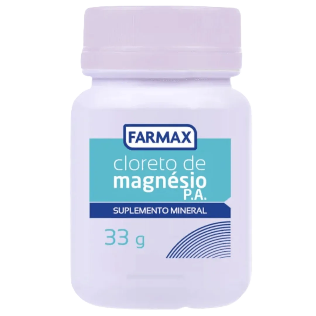 Cloreto magnesio p a 33g farmax