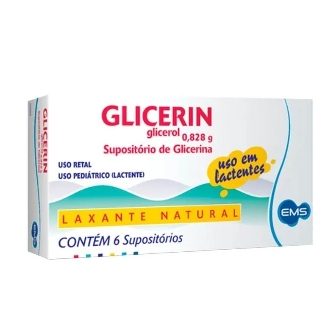 GLICERIN LACTENTES C/6SUP (EMS)