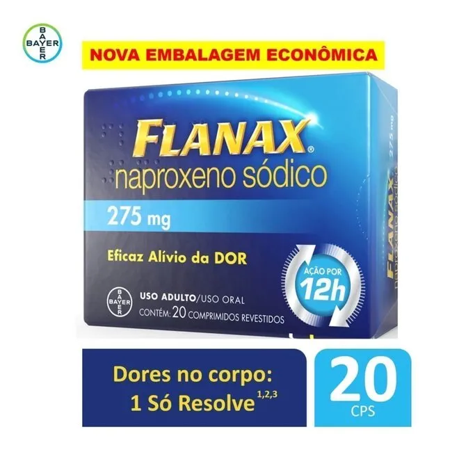 Flanax 275Mg Com 20 Comprimidos