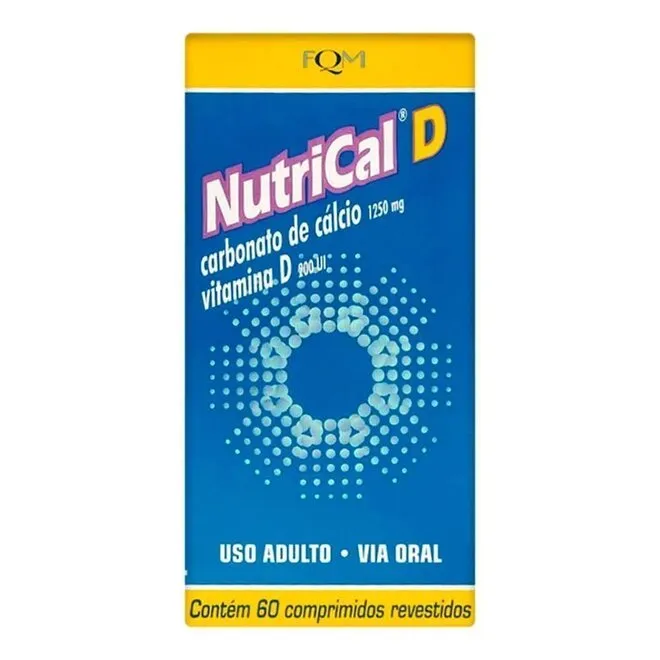 NUTRICAL D 500MG 60 COMPRIMIDOS
