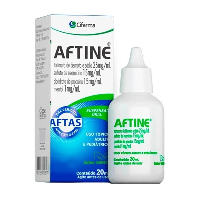 AFTINE 20 ML SUSPENSAO