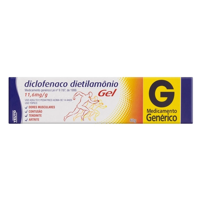 Diclofenaco Gel Teuto 60G