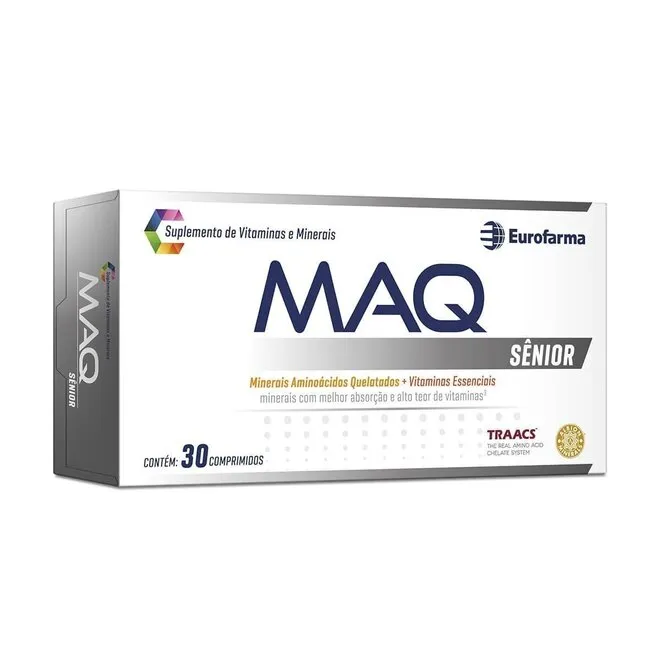 Maq Sênior Eurofarma Caixa Com 30 Comprimidos