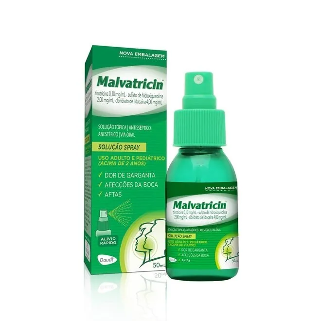 Malvatricin Daudt Spray 50Ml