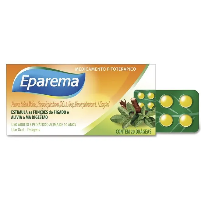 Eparema 20 drágeas - TAKEDA