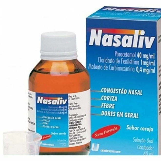 NASALIV SABOR CEREJA C/60ML (UQF)