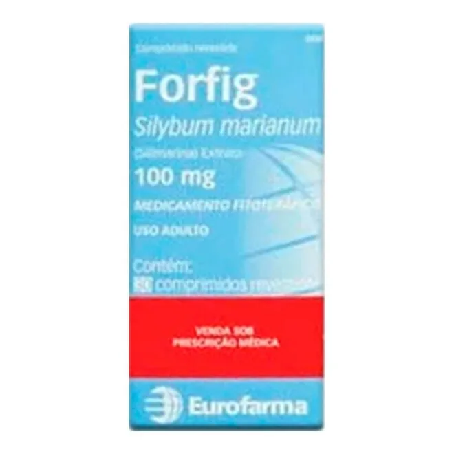 Forfig Silimarina 100mg 30 comprimidos - MOMENTA
