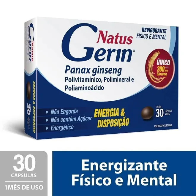 Natus Gerin Legrand 30 Cápsulas