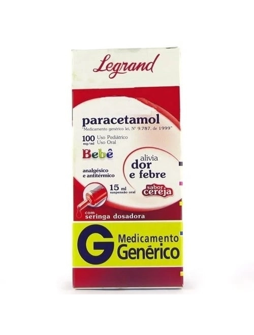 PARACETAMOL BEBE 100MG/ML SUS 15ML
