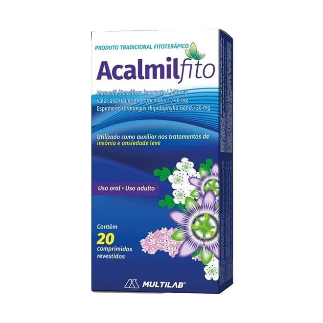 Acalmilfito Multilab 20 Comprimidos