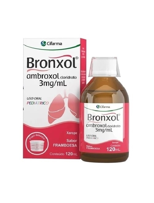 Bronxol 3mg/ml Infantil Framboesa 120ml - CIFARMA