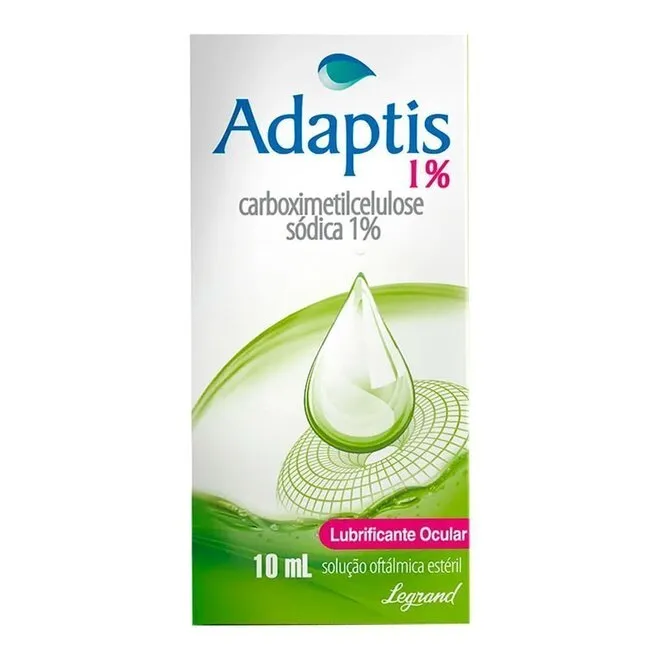 Adaptis Colírio 1% Solução Oftálmica Legrand Com 10Ml