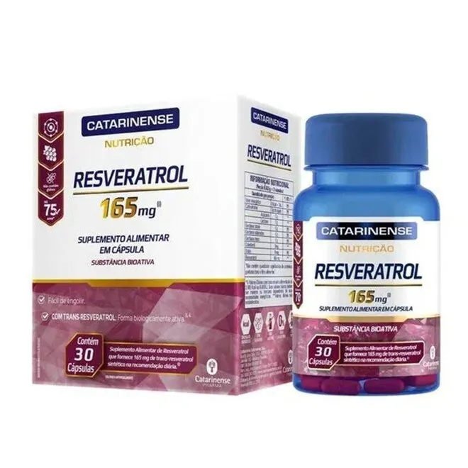 RESVERATROL 165MG C/30CAP (CAT)