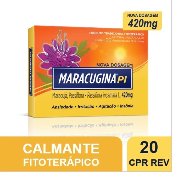 Maracugina Pi Hypera 420Mg 20Comprimidos Un