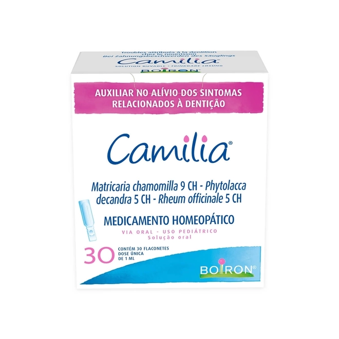 Camilia Solução Oral 30 flaconetes de 1ml - BOIRON