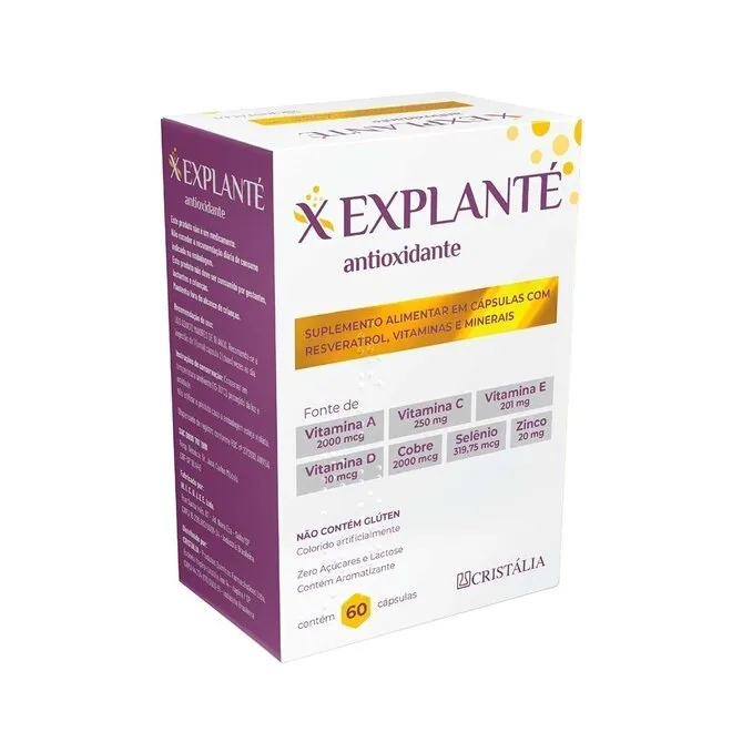 Polivitamínico Explanté Antioxidante 60 cápsulas