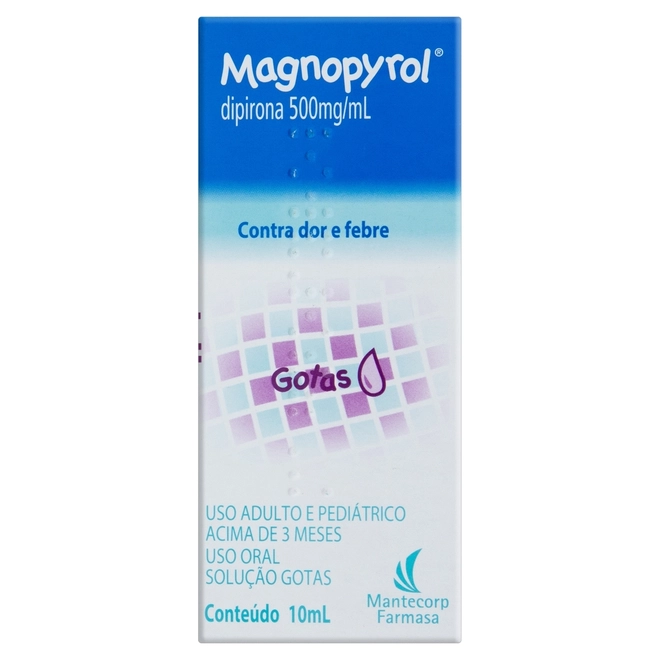 Magnopyrol 500mg/ml 10ml - HYPERA