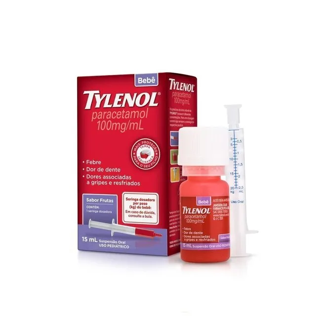 TYLENOL BEBE S.FRUTAS 15ML (JOH)
