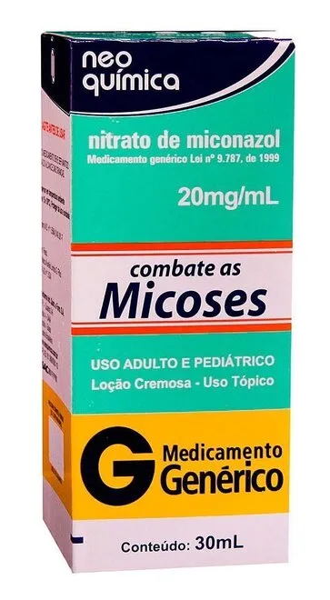 Nitrato de Miconazol Loção 20mg/g 30ml - NEO QUIMICA