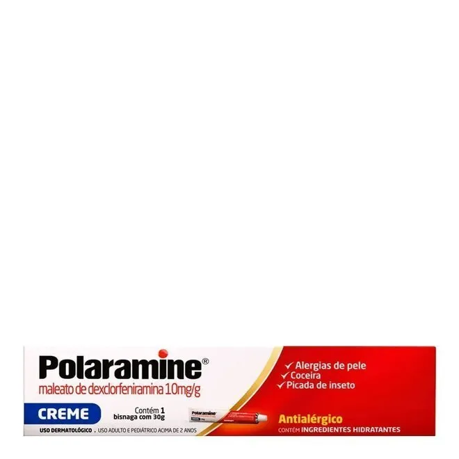 Polaramine 10mg/g Creme 30g - HYPERA