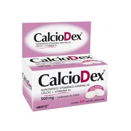 CALCIODEX 500MG 60 CAPSULAS