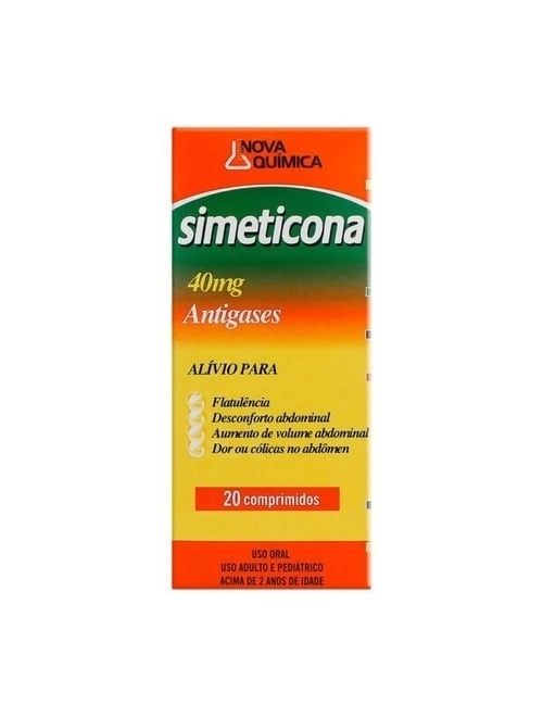 SIMETICONA 40MG 20CP (NVG)